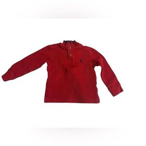 Polo by Ralph Lauren Red and Navy Sweater